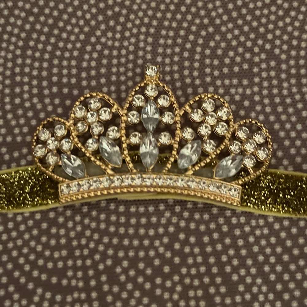 ❤️‍🔥Gold Crown Baby Headband❤️‍🔥
